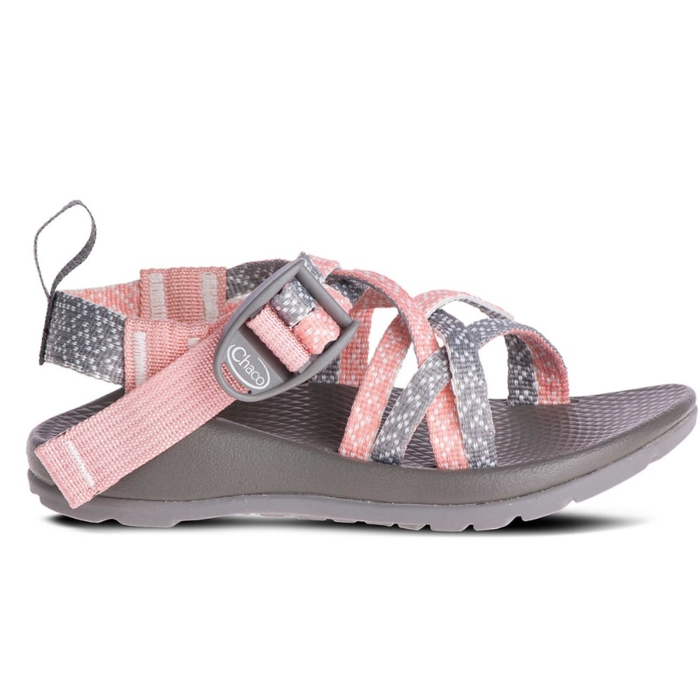 Girls Chaco size 3 color is BURLAP HEATHER like new condition